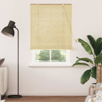 Produktbild för Rullgardin Natur 110 x 220 cm Bambu