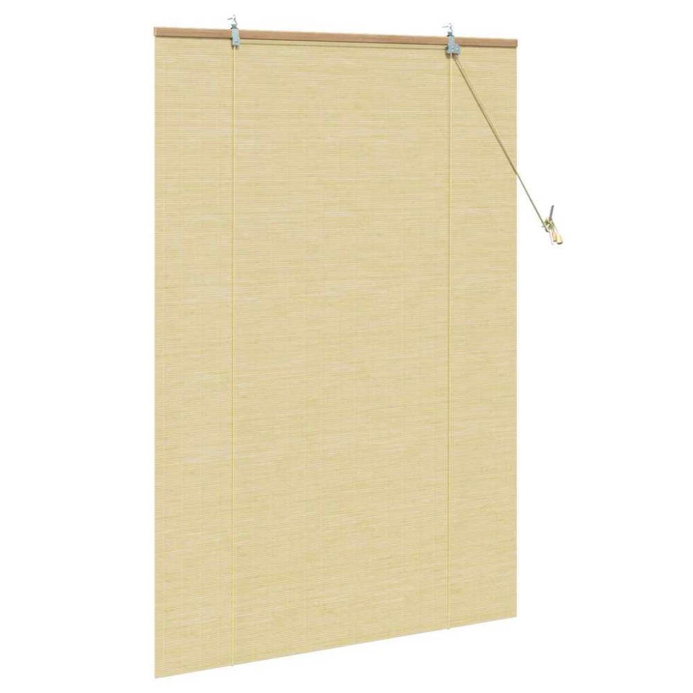 Produktbild för Rullgardin Natur 120 x 160 cm Bambu