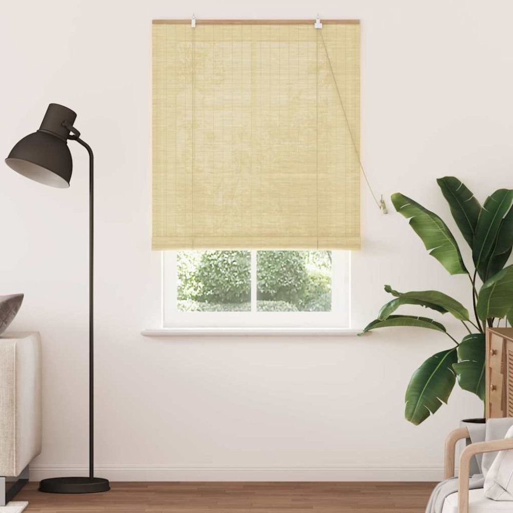 Produktbild för Rullgardin Natur 120 x 220 cm Bambu