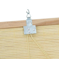 Produktbild för Rullgardin Natur 120 x 220 cm Bambu