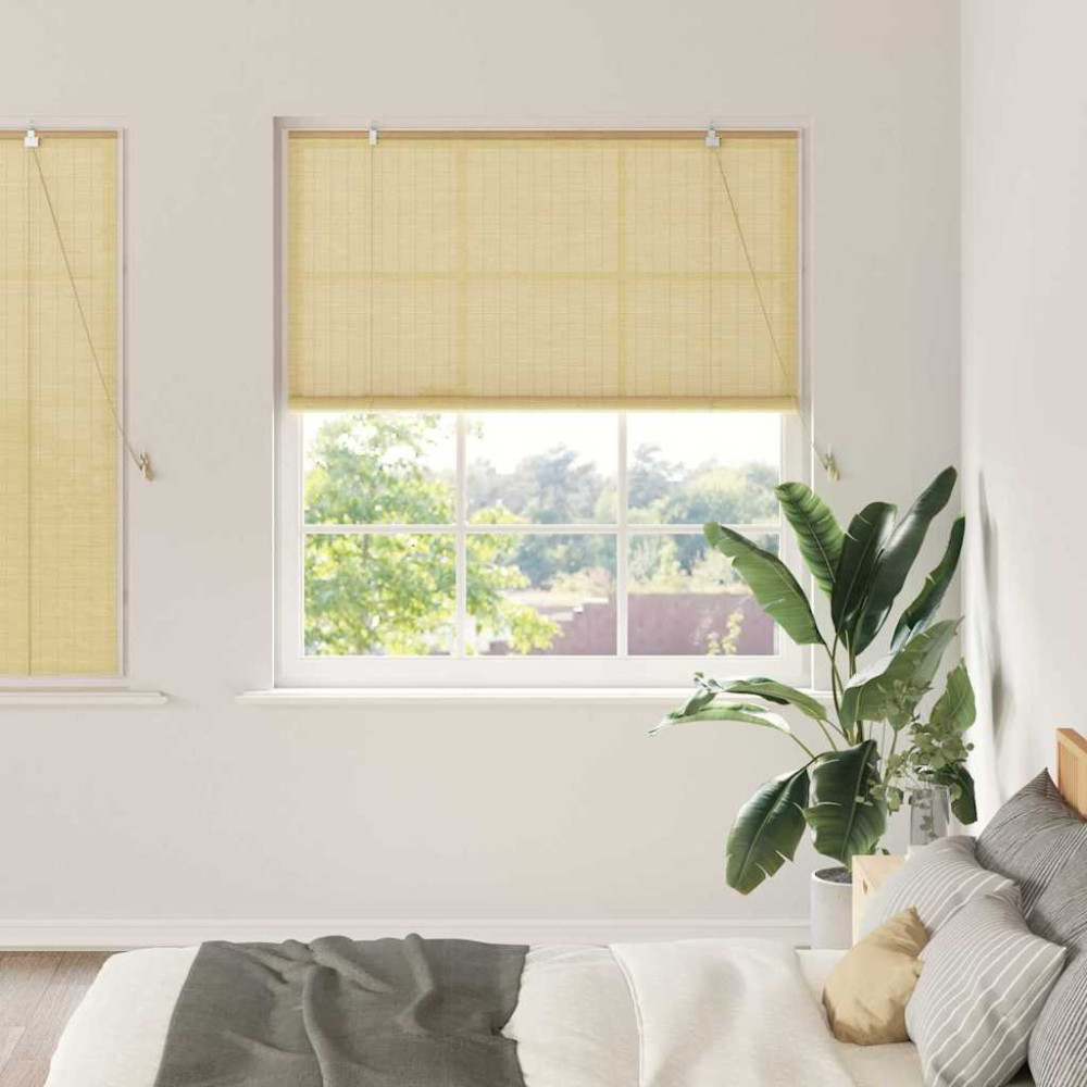 Produktbild för Rullgardin Natur 140 x 160 cm Bambu