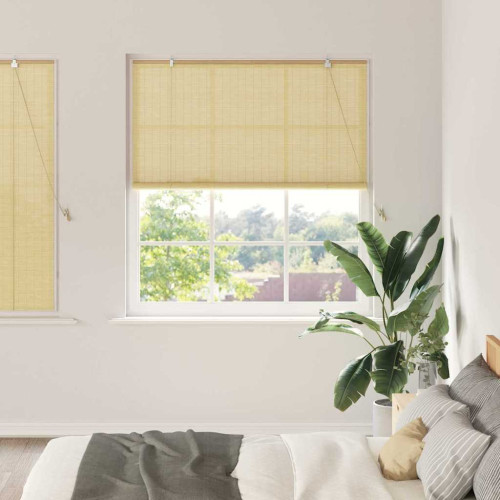 vidaXL Rullgardin Natur 140 x 160 cm Bambu