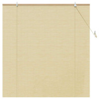 Produktbild för Rullgardin Natur 140 x 160 cm Bambu