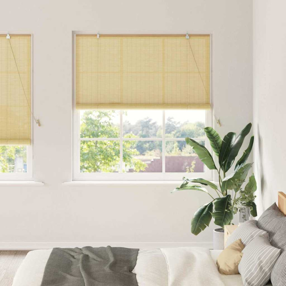 Produktbild för Rullgardin Natur 140 x 220 cm Bambu