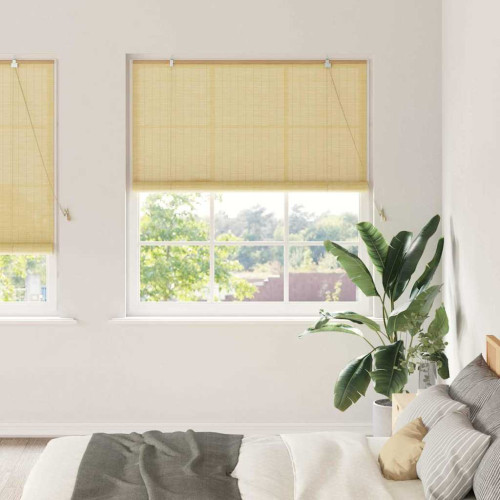 vidaXL Rullgardin Natur 140 x 220 cm Bambu