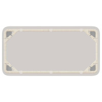 Produktbild för Trädgårdsbord Naturfärg 80 x 40 x 45 cm konstrotting