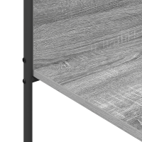 Produktbild för Klädhängare Grå 120 x 44 x 160 cm Konstruerat trä