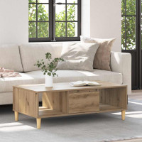 Produktbild för Kaffeebord Artisan Ek 102 x 55 x 35 cm Konstruerat trä