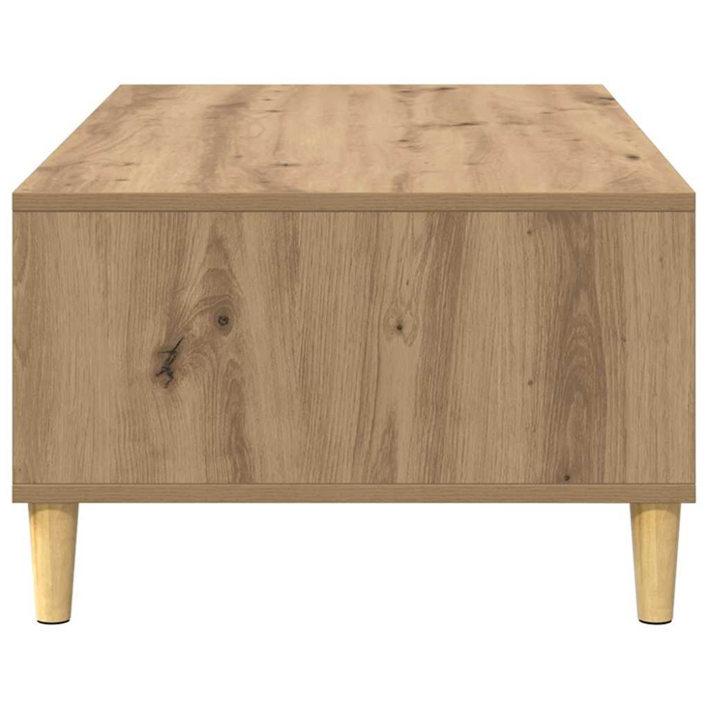 Produktbild för Kaffeebord Artisan Ek 102 x 55 x 35 cm Konstruerat trä