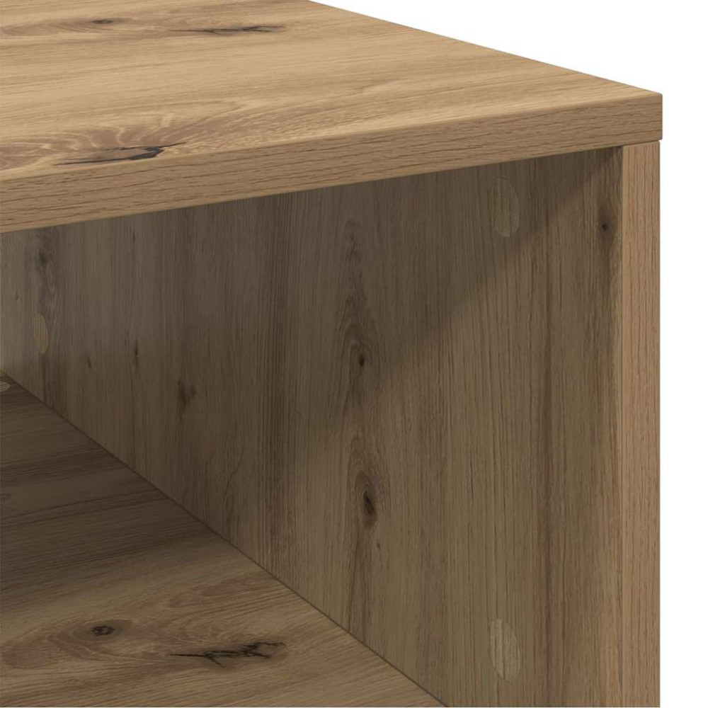Produktbild för Kaffeebord Artisan Ek 102 x 55 x 35 cm Konstruerat trä