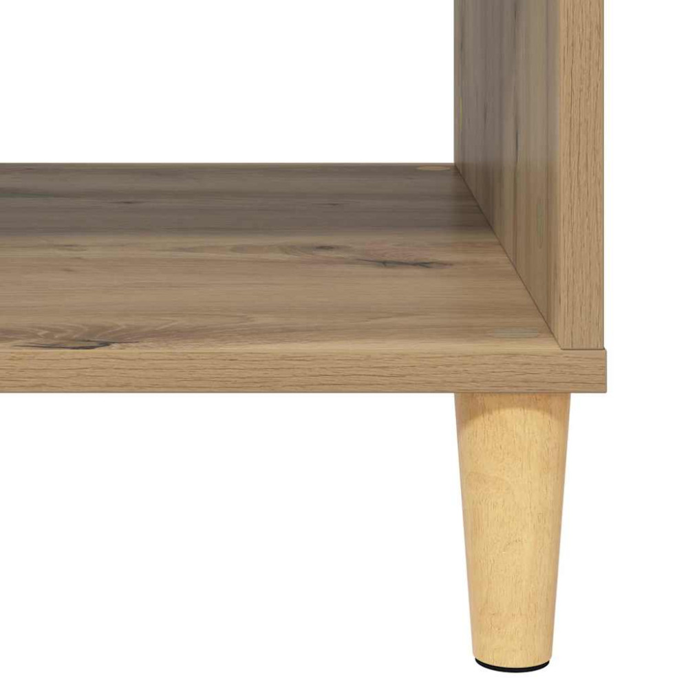 Produktbild för Kaffeebord Artisan Ek 102 x 55 x 35 cm Konstruerat trä