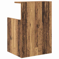 Produktbild för Nattduksbord Gammalt trä 40 x 35 x 60 cm Konstruerat trä
