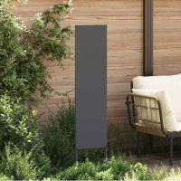 Produktbild för Trädgårds integritetsskärm Antracit 32 x 140 cm Kallvalsat stål