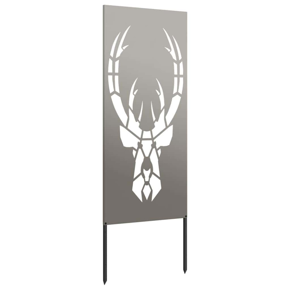 Produktbild för Trädgårds integritetsskärm Rostig 50 x 140 cm cortenstål