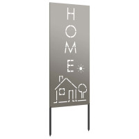 Produktbild för Trädgårds integritetsskärm Fiskfjäll Rostig 50 x 140 cm