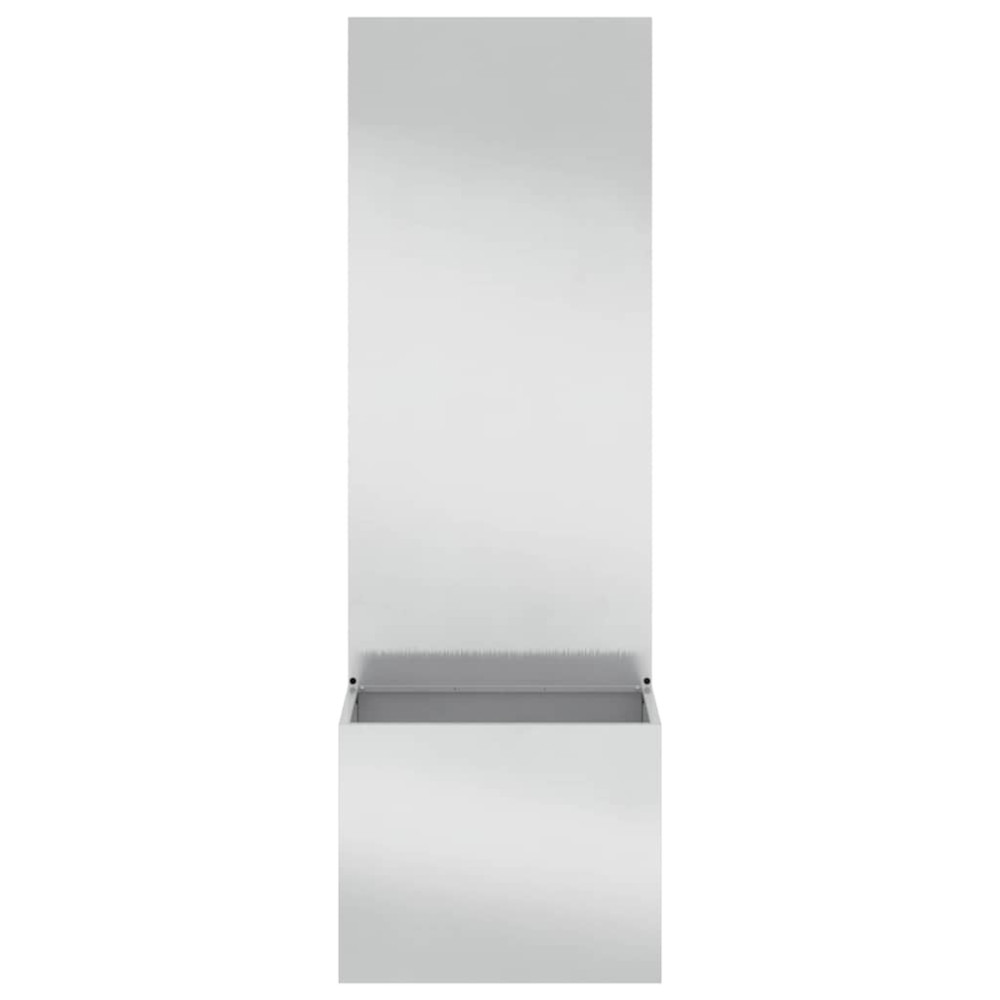 Produktbild för Trädgårds integritetsskärm Fiskfjäll Silver 50 x 32 x 150 cm