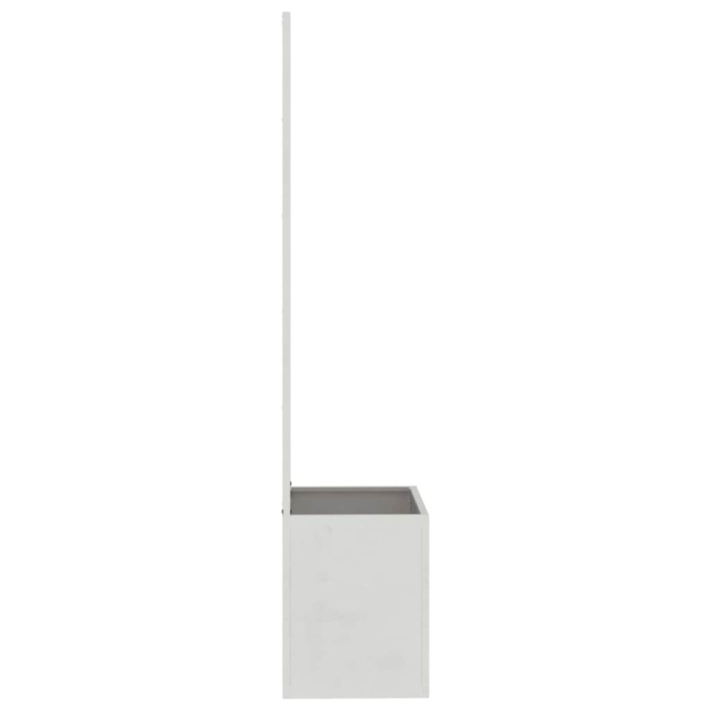 Produktbild för Trädgårds integritetsskärm Fiskfjäll Silver 50 x 32 x 150 cm