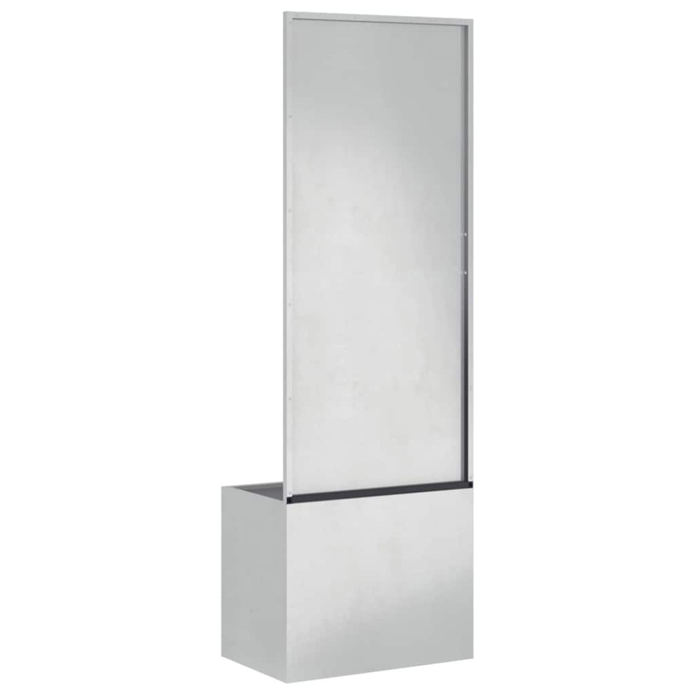 Produktbild för Trädgårds integritetsskärm Fiskfjäll Silver 50 x 32 x 150 cm