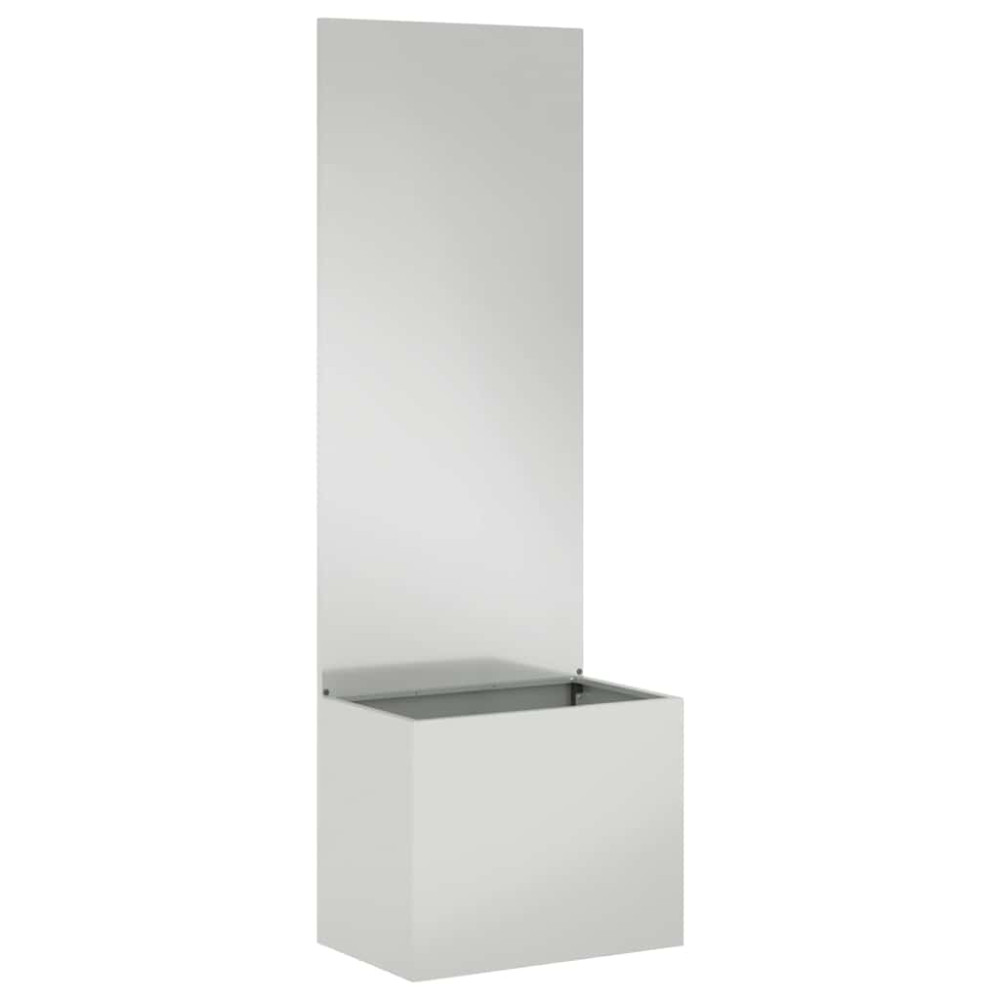Produktbild för Trädgårds integritetsskärm Fiskfjäll Silver 50 x 32 x 150 cm