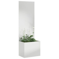 Produktbild för Trädgårds integritetsskärm Fiskfjäll Silver 50 x 32 x 150 cm