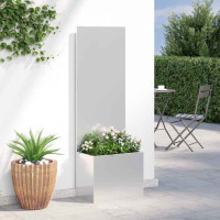Produktbild för Trädgårds integritetsskärm Fiskfjäll Silver 50 x 32 x 150 cm