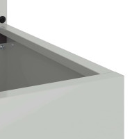 Produktbild för Trädgårds integritetsskärm Fiskfjäll Silver 50 x 32 x 150 cm