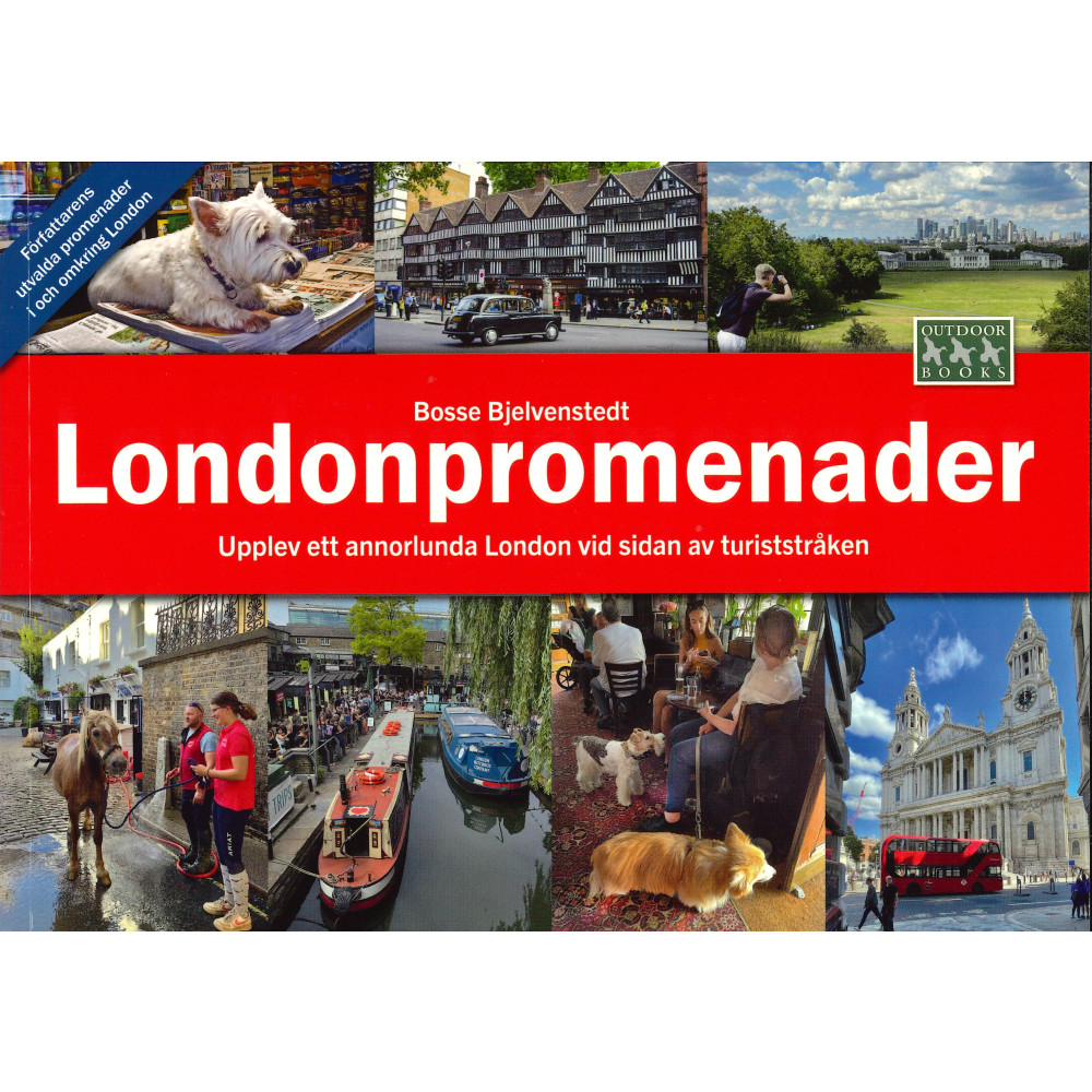 Produktbild för Londonpromenader : upplev ett annorlunda London vid sidan av turiststråken (häftad)