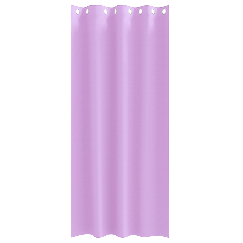 Produktbild för Mörkläggningsgardiner med Ringar 2 pcs Lila 245 x 140 cm