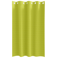 Produktbild för Mörkläggningsgardiner med Ringar 2 pcs Grön 175 x 140 cm