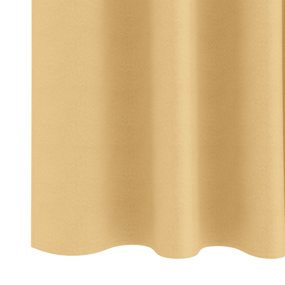 Produktbild för Mörkläggningsgardiner med Ringar 2 pcs Beige 140 x 140 cm