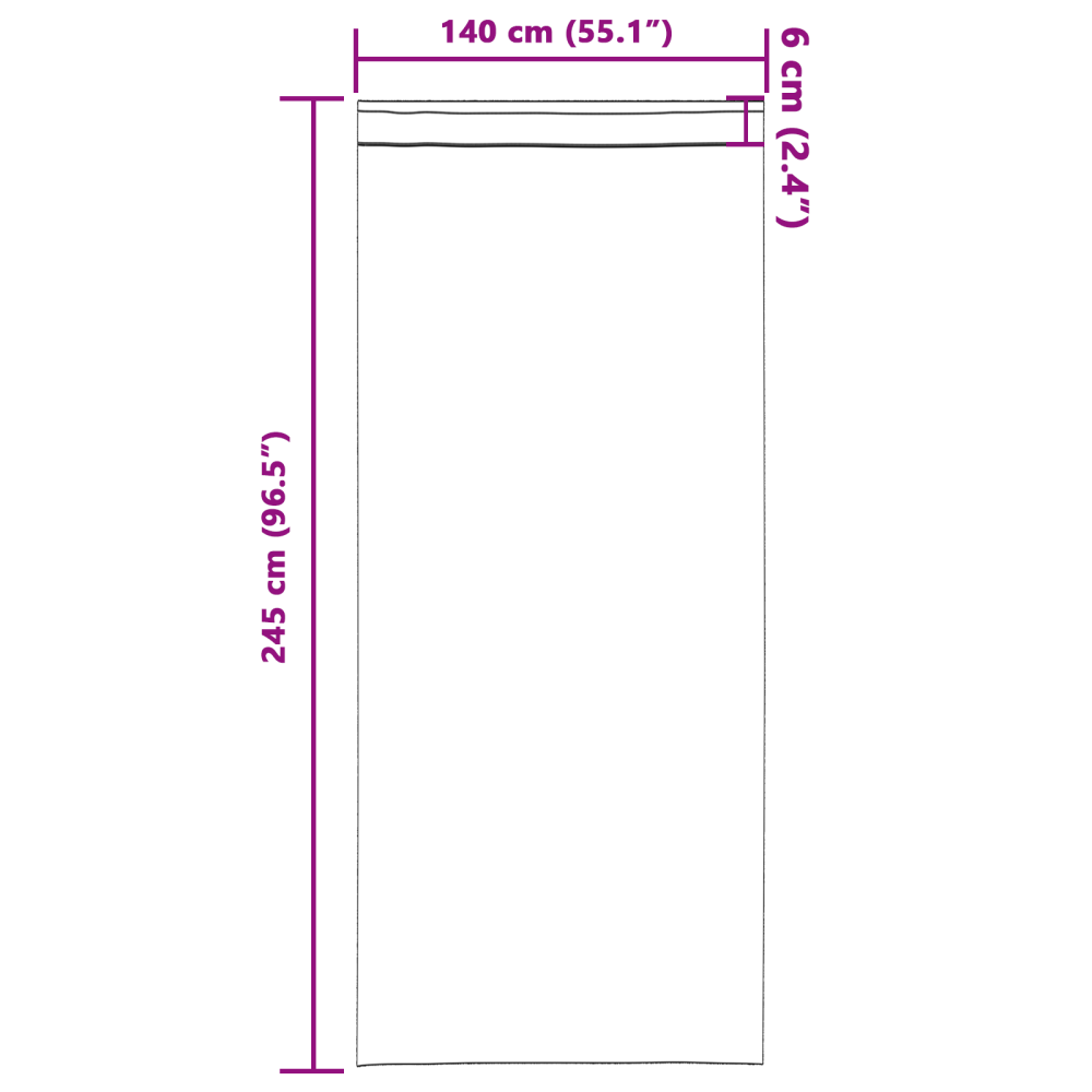 Produktbild för Mörkläggningsgardiner med Ringar 2 pcs Taupe 245 x 140 cm