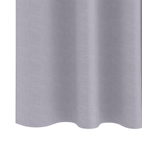 Produktbild för Mörkläggningsgardiner med Ringar 2 pcs Metallgrå 260 x 140 cm