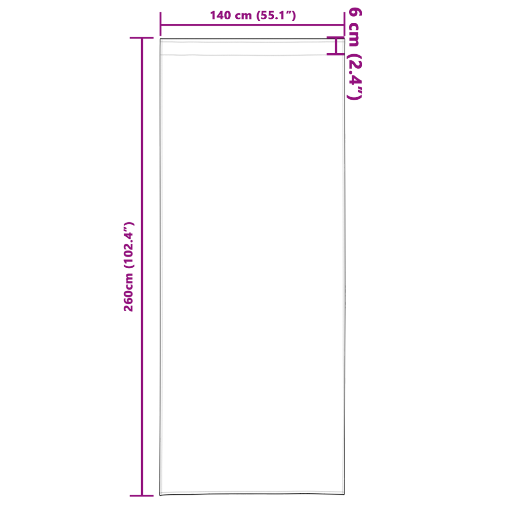 Produktbild för Mörkläggningsgardiner med Ringar 2 pcs Metallgrå 260 x 140 cm