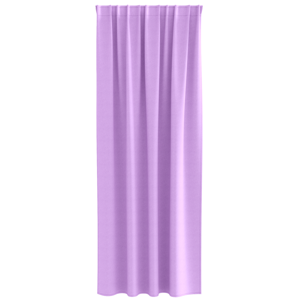 Produktbild för Mörkläggningsgardiner med Ringar 2 pcs Lila 245 x 140 cm