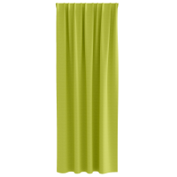 Produktbild för Mörkläggningsgardiner med Ringar 2 pcs Grön 225 x 140 cm