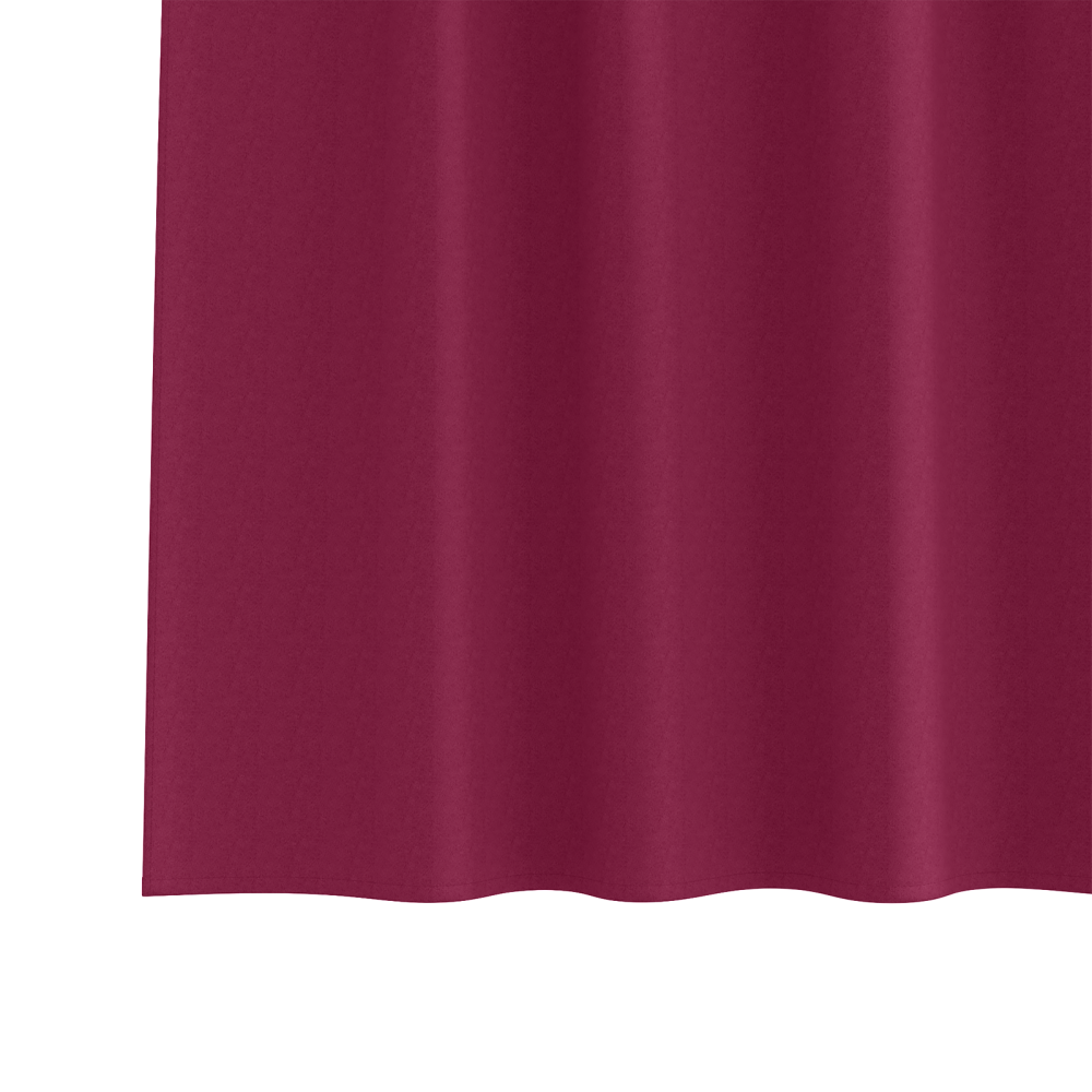 Produktbild för Mörkläggningsgardiner med Ringar 2 pcs Vinröd 260 x 140 cm