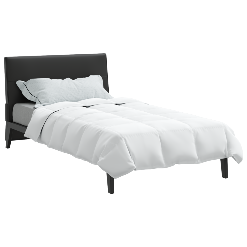 Produktbild för Vinter Täcke Vit 140 x 200 cm Fjäder