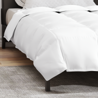 Produktbild för Vinter Täcke Vit 140 x 200 cm Fjäder