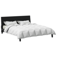 Produktbild för 2-i-1 Duntäcke Vit 240 x 200 cm Fjäder