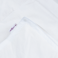 Produktbild för 2-i-1 Duntäcke Vit 260 x 220 cm Fjäder