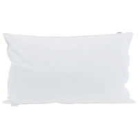 Produktbild för Kudde med kudde Vit 40 x 80 cm Fjäder