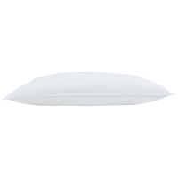 Produktbild för Kudde med kudde 2 pcs Vit 40 x 80 cm Fjäder