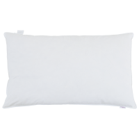 Produktbild för Kudde med kudde 2 pcs Vit 40 x 80 cm Fjäder