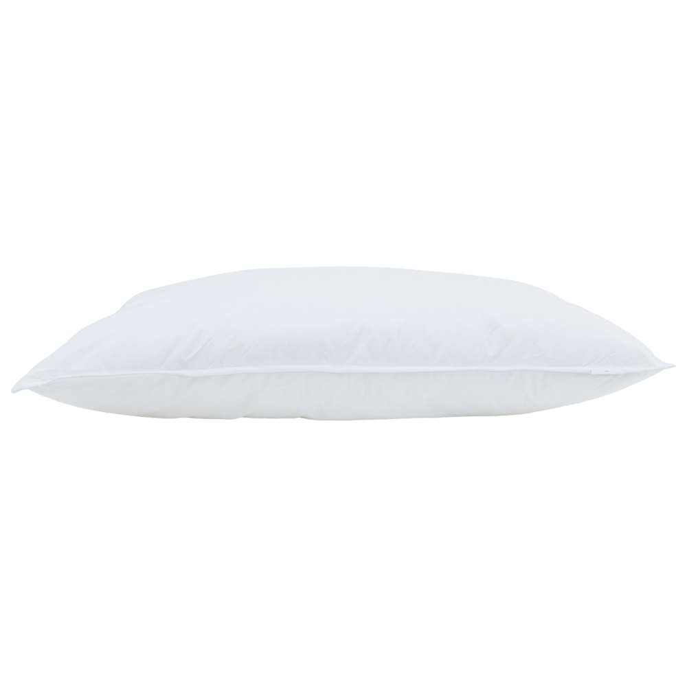 Produktbild för Kudde med kudde 2 pcs Vit 50 x 75 cm Fjäder
