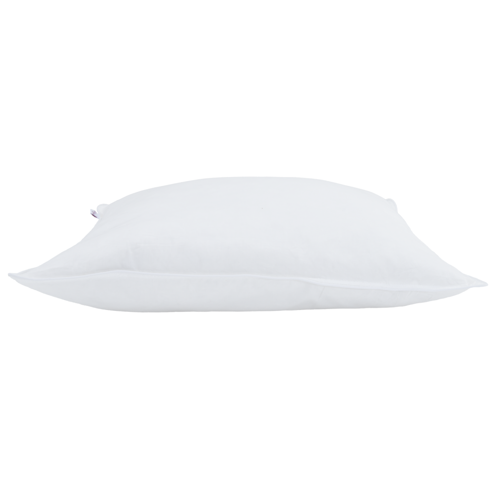 Produktbild för Kudde med kudde 2 pcs Vit 60 x 60 cm Fjäder