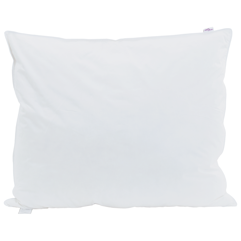 Produktbild för Kudde med kudde 2 pcs Vit 60 x 70 cm Fjäder