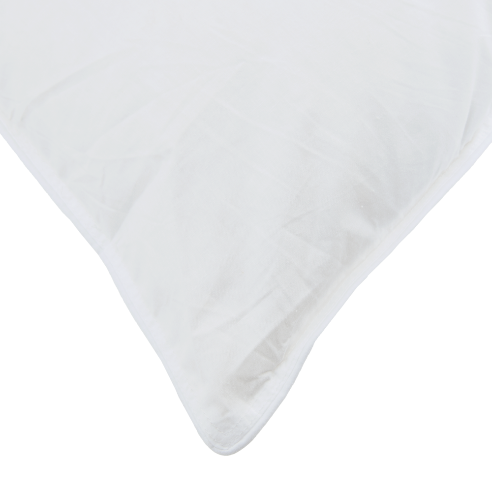 Produktbild för Kudde med kudde 2 pcs Vit 60 x 70 cm Fjäder