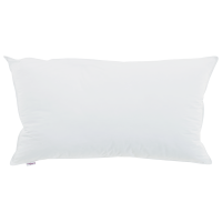 Produktbild för Kudde med kudde 2 pcs Vit 40 x 80 cm Bomull