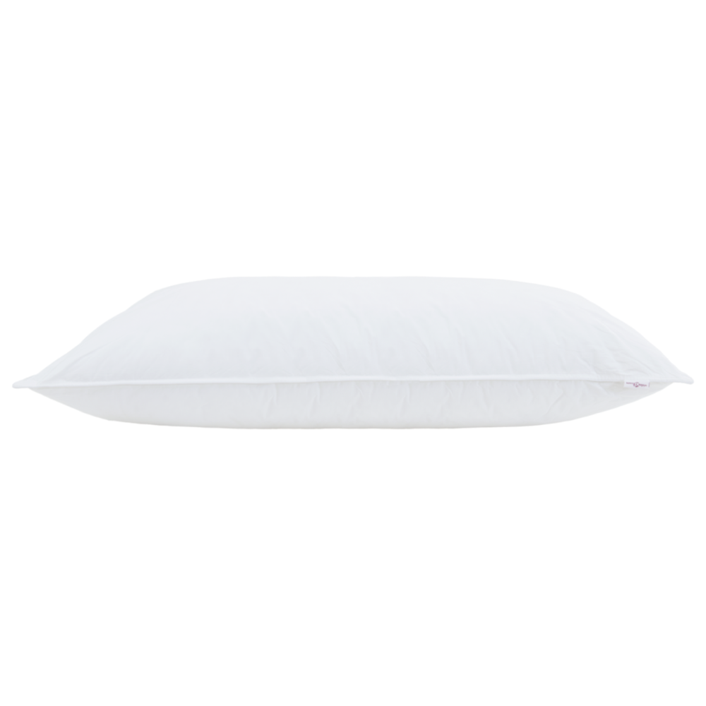 Produktbild för Kudde med kudde 2 pcs Vit 40 x 80 cm Bomull
