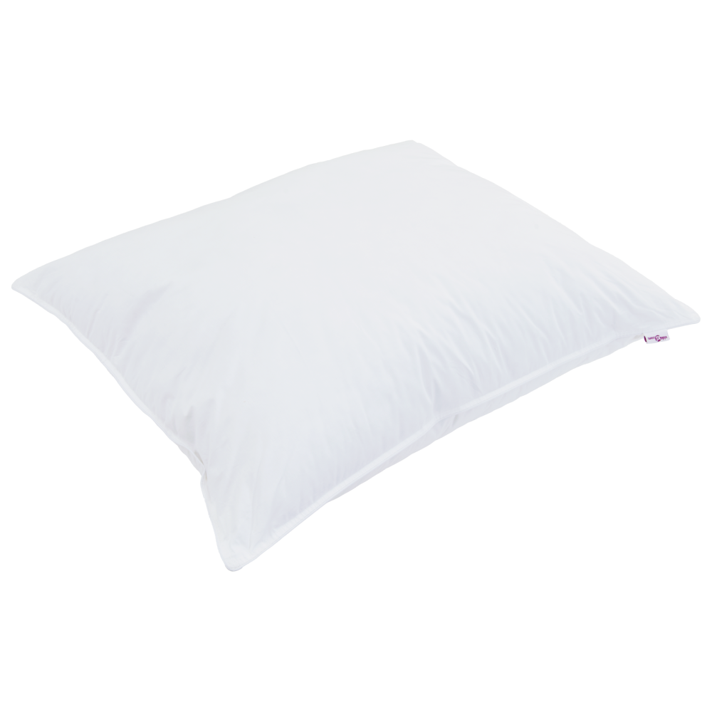 Produktbild för Kudde med kudde 2 pcs Vit 60 x 80 cm Bomull